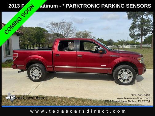 RUBY RED METALLIC 2013 Ford F-150 Platinum
