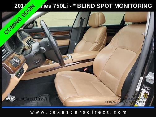 Black Sapphire Metallic 2014 BMW 750 Li
