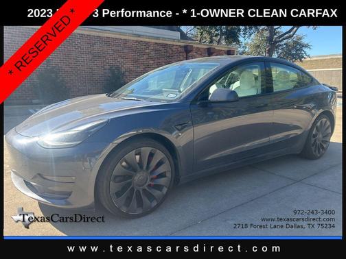 2023 Tesla Model 3 Performance