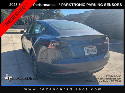2023 Tesla Model 3 Performance
