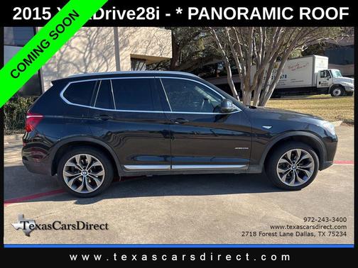 2015 BMW X3 xDrive28i