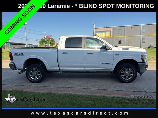 Bright White Clearcoat 2020 RAM 2500 Laramie Crew Cab 4x4 6'4' Box