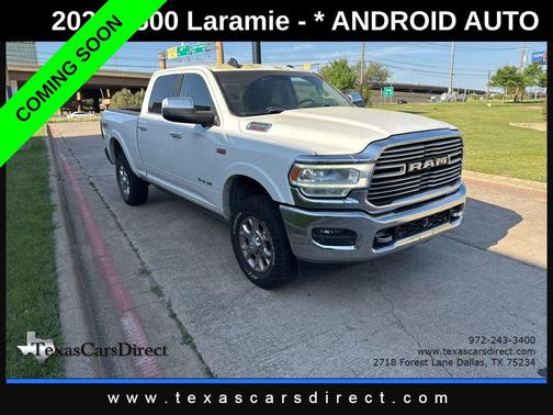 Bright White Clearcoat 2020 RAM 2500 Laramie Crew Cab 4x4 6'4' Box