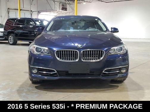Imperial Blue Metallic 2016 BMW 535 535i