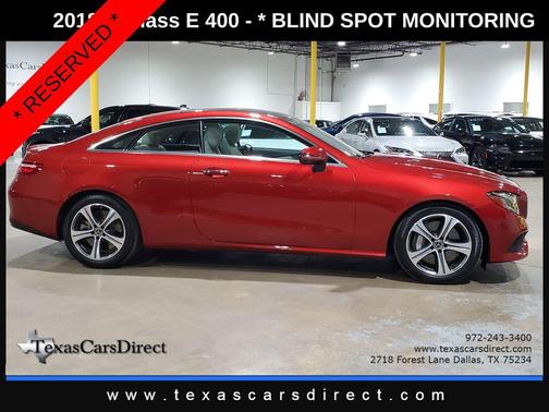 2018 Mercedes-Benz E-Class E 400