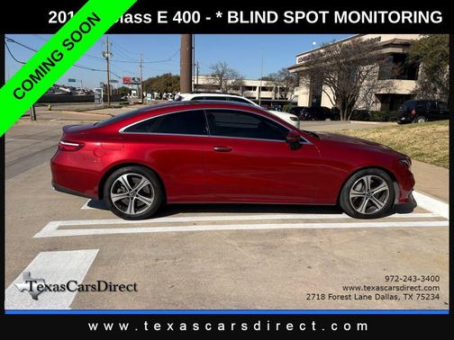 2018 Mercedes-Benz E-Class E 400