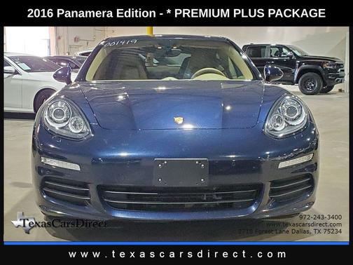 2016 Porsche Panamera Edition