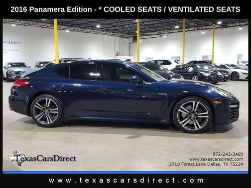 2016 Porsche Panamera Edition