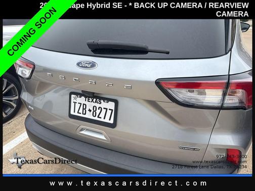 ICONIC SILVER 2021 Ford Escape SE