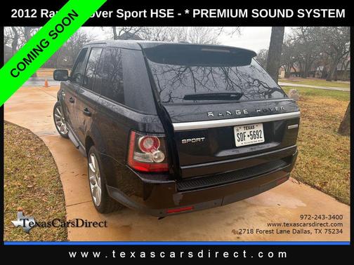 2012 Land Rover Range Rover Sport HSE