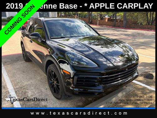 Black 2019 Porsche Cayenne Cayenne