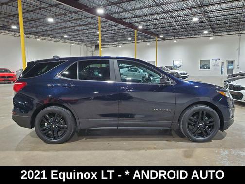Midnight Blue Metallic 2021 Chevrolet Equinox 1LT