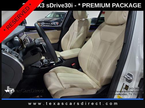 Alpine White 2023 BMW X3 sDrive30i