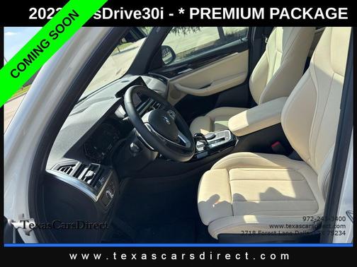 Alpine White 2023 BMW X3 sDrive30i