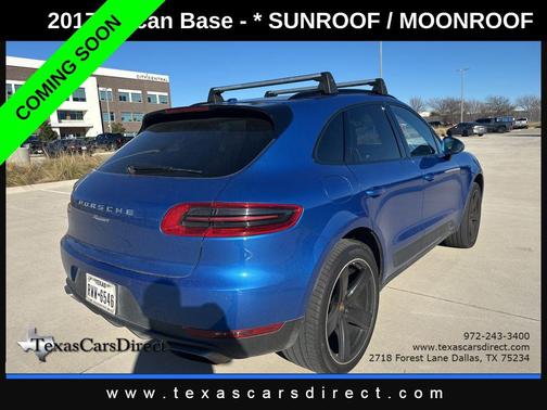 2017 Porsche Macan Base