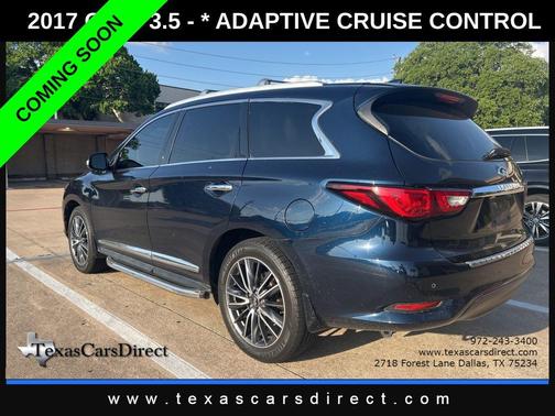 Hermosa Blue 2017 INFINITI QX60 Base