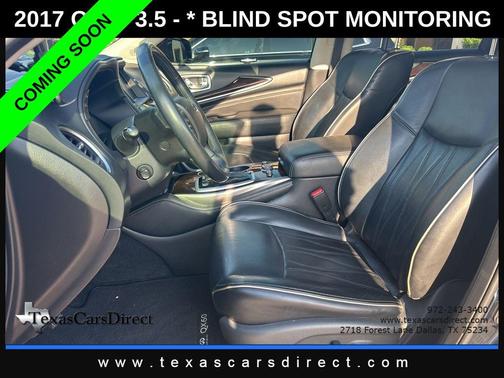 Hermosa Blue 2017 INFINITI QX60 Base