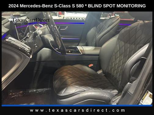 2024 Mercedes-Benz S-Class S 580 4MATIC