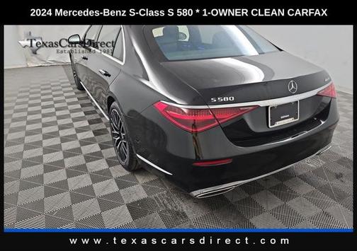 2024 Mercedes-Benz S-Class S 580 4MATIC