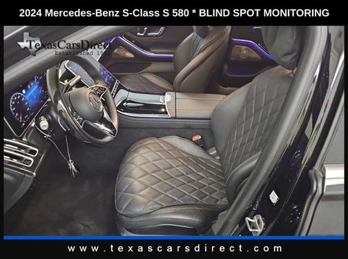 2024 Mercedes-Benz S-Class S 580 4MATIC