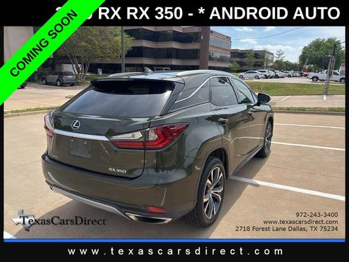 Nori Green Pearl 2020 Lexus RX 350 Premium