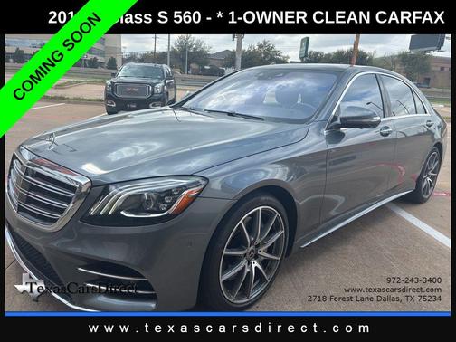 2019 Mercedes-Benz S-Class S 560