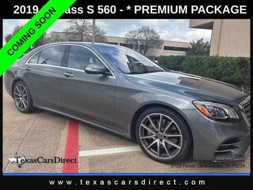 2019 Mercedes-Benz S-Class S 560