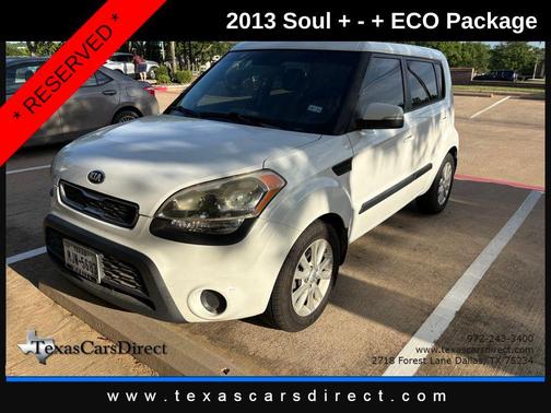 Clear White 2013 Kia Soul +