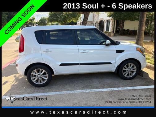 Clear White 2013 Kia Soul +