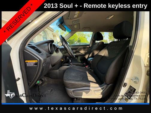 Clear White 2013 Kia Soul +