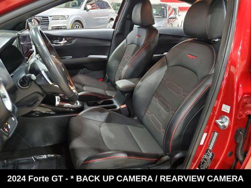 Currant Red 2024 Kia Forte GT