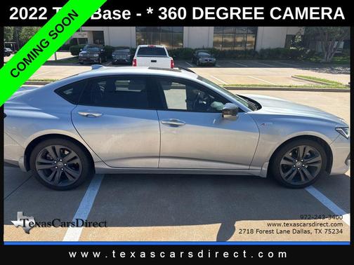 Lunar Silver Metallic 2022 Acura TLX A-Spec