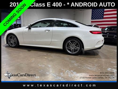 Diamond White 2018 Mercedes-Benz E-Class E 400