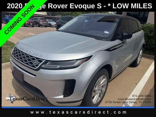 Indus Silver Metallic 2020 Land Rover Range Rover Evoque S