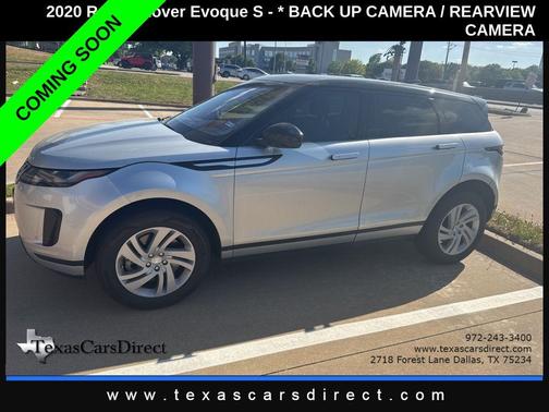 Indus Silver Metallic 2020 Land Rover Range Rover Evoque S