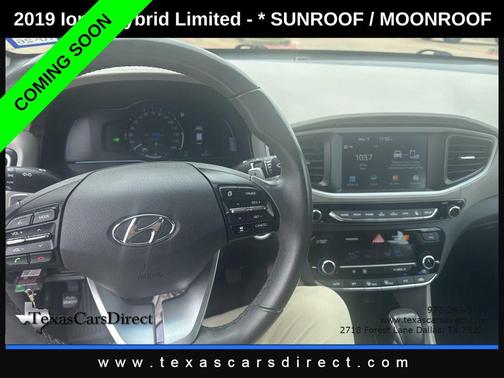 Symphony Air Silver Metallic 2019 Hyundai IONIQ Hybrid Limited