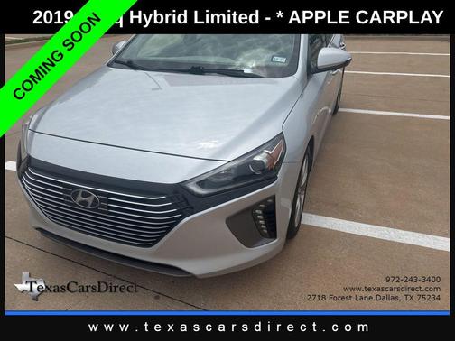 Symphony Air Silver Metallic 2019 Hyundai IONIQ Hybrid Limited