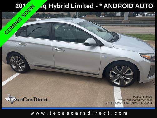 Symphony Air Silver Metallic 2019 Hyundai IONIQ Hybrid Limited