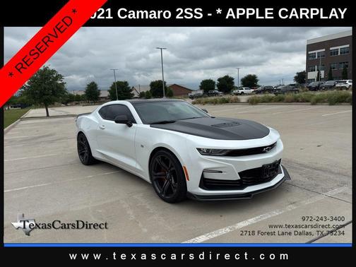 Summit White 2021 Chevrolet Camaro 2SS