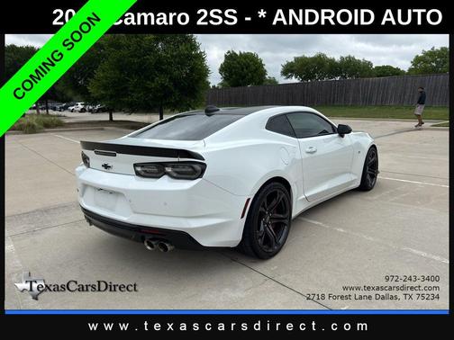 Summit White 2021 Chevrolet Camaro 2SS
