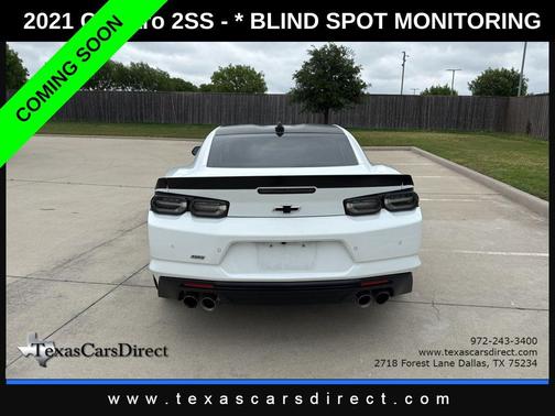 Summit White 2021 Chevrolet Camaro 2SS
