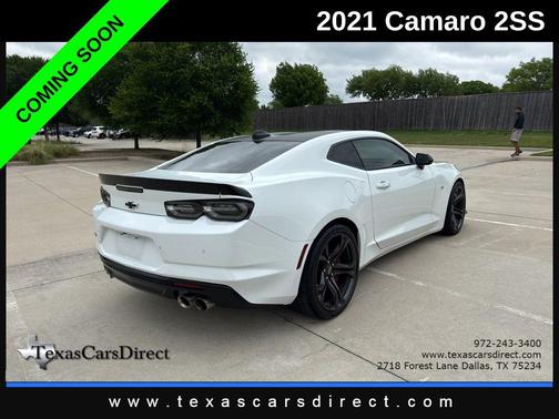 Summit White 2021 Chevrolet Camaro 2SS