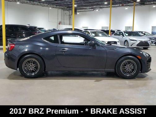 Dark Gray Metallic 2017 Subaru BRZ Premium