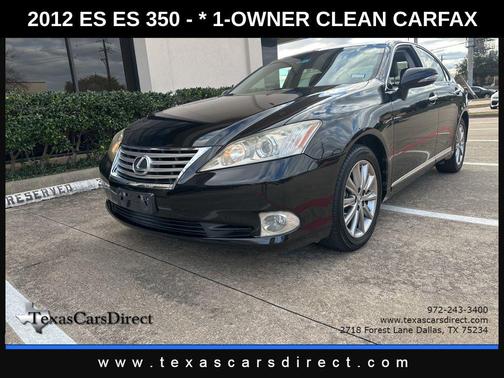 2012 Lexus ES 350 Base