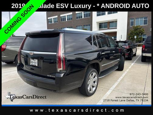 Black Raven 2019 Cadillac Escalade ESV Luxury