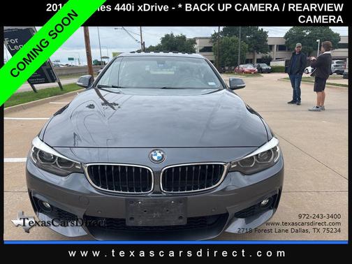 Mineral Gray Metallic 2018 BMW 440 Gran Coupe i xDrive