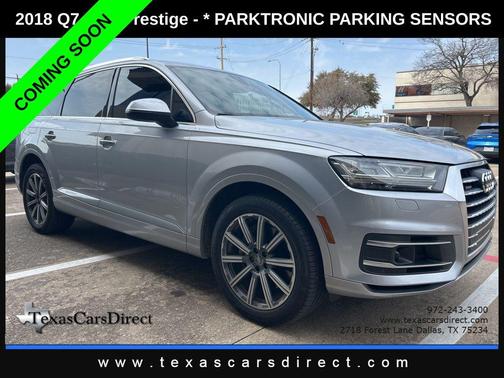 2018 Audi Q7 3.0T Prestige