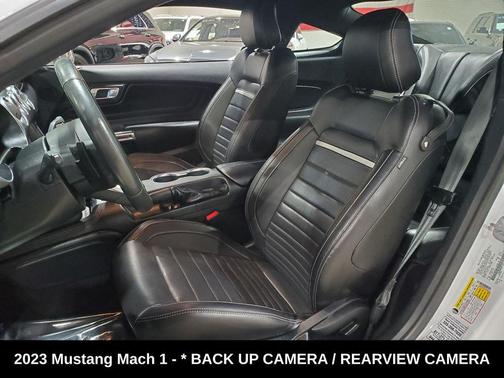 Oxford White 2023 Ford Mustang Mach 1 Fastback
