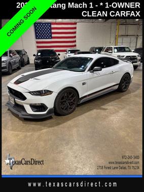 Oxford White 2023 Ford Mustang Mach 1 Fastback