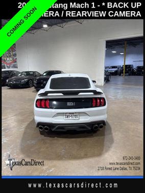 Oxford White 2023 Ford Mustang Mach 1 Fastback